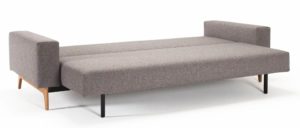 Schlafsofa von Innovation, skandinavisches Design, Liegefläche 140x200 cm, mit Armlehnen