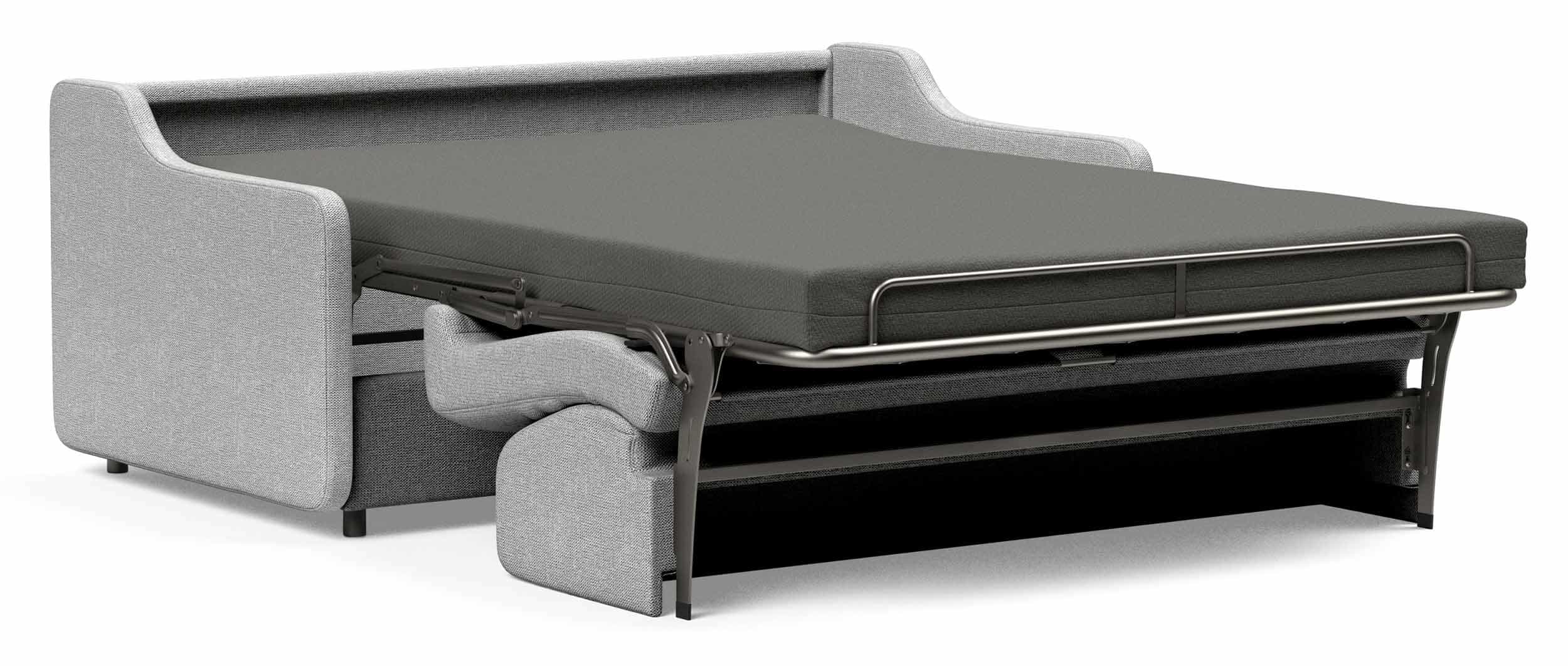 Sofabett VITHUS Schlafsofa von Innovation mit Armlehnen, Dauerschläfer für jeden Tag - 140x200 cm