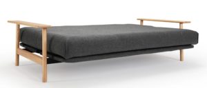 Sofabett BALDER von Innovation, Schlafsofa Dauerschläfer mit Lattenrost und Matratze, skandinavisches Design - 140x200 cm