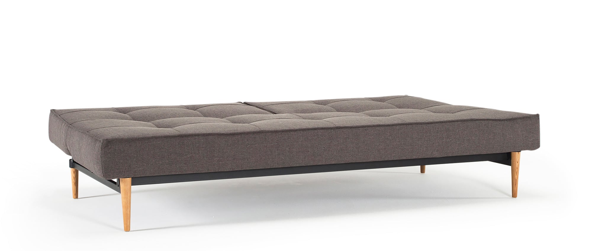 skandinavisches Designer Schlafsofa SPLITBACK von Innovation, Gästebett mit klappbarer Rückenlehne für 2 Personen - 110x200 cm