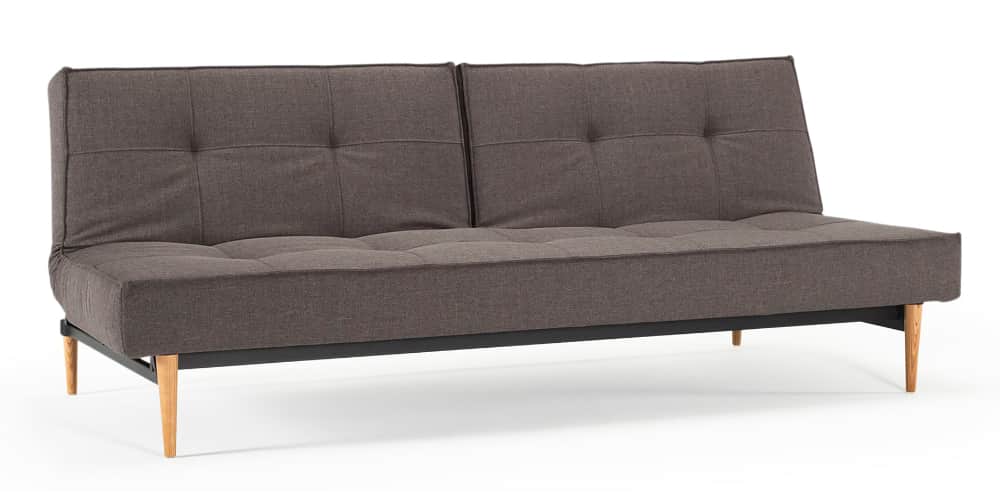 SPLITBACK Schlafsofa von Innovation im skandinavischen Design mit verstellbarer Rückenlehne - Liegefläche 110x200 cm